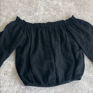 loose fitting cropped top